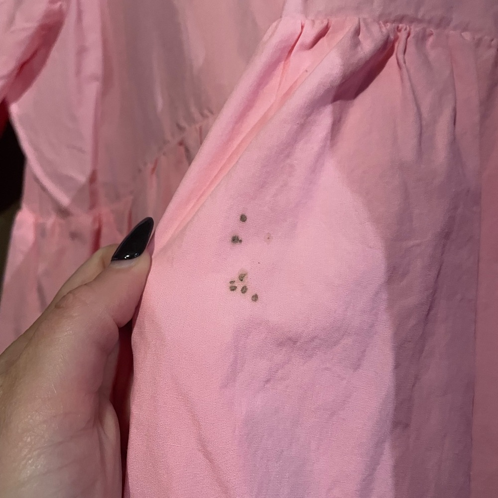 English Factory Pink Tiered Midi Dress - Picture 10 of 11